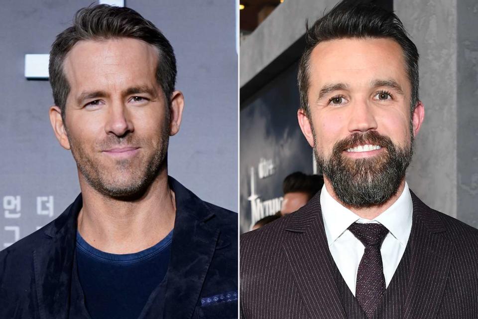 Christopher Jue/Getty; Amy Sussman/Getty Ryan Reynolds, Rob McElhenney