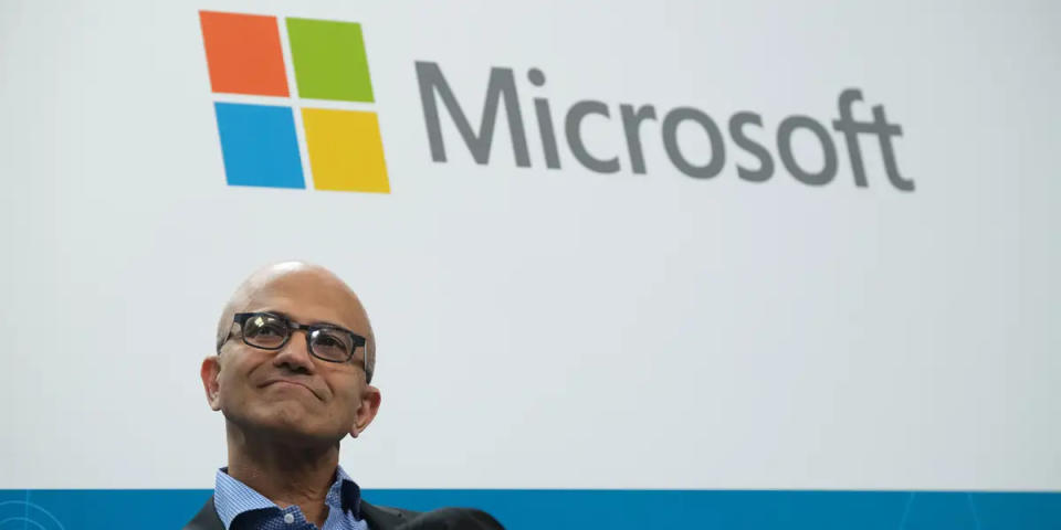 Satya Nadella, CEO von Microsoft. - Copyright: Sean Gallup/Getty Images