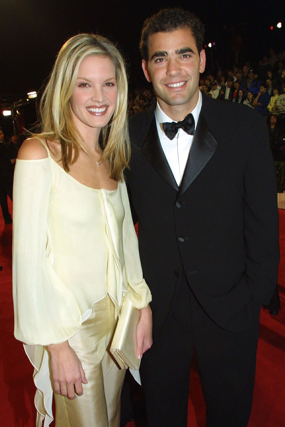 Pete Sampras and Bridgette Wilson