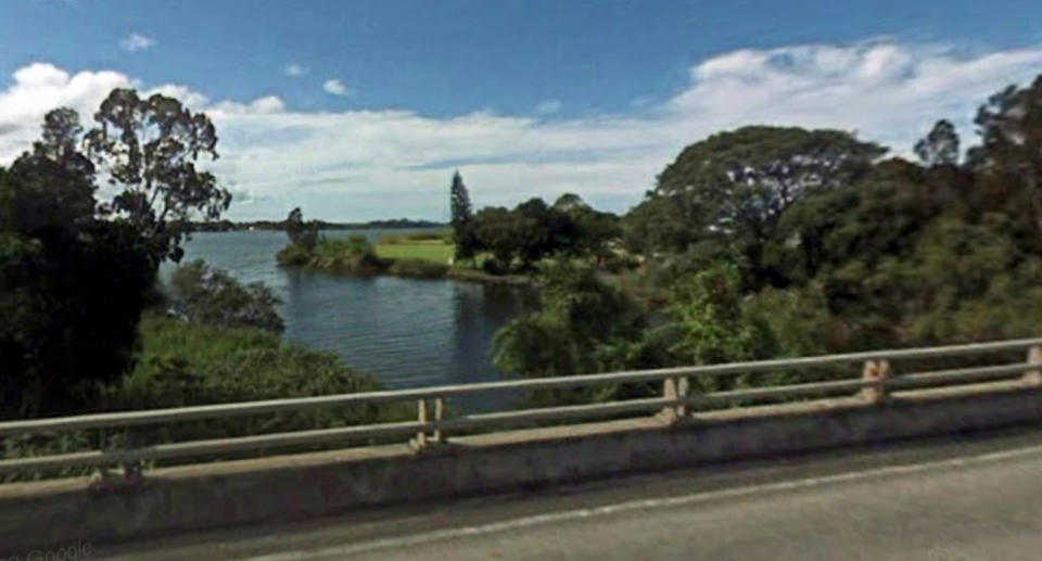 Clarence River where the toddler was found.