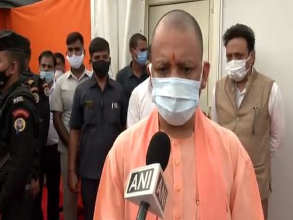 Uttar Pradesh Chief Minister Yogi Adityanath. (Photo/ANI)