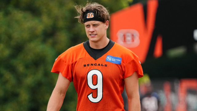 Joe Burrow doesn't plan on spending any of his contract money