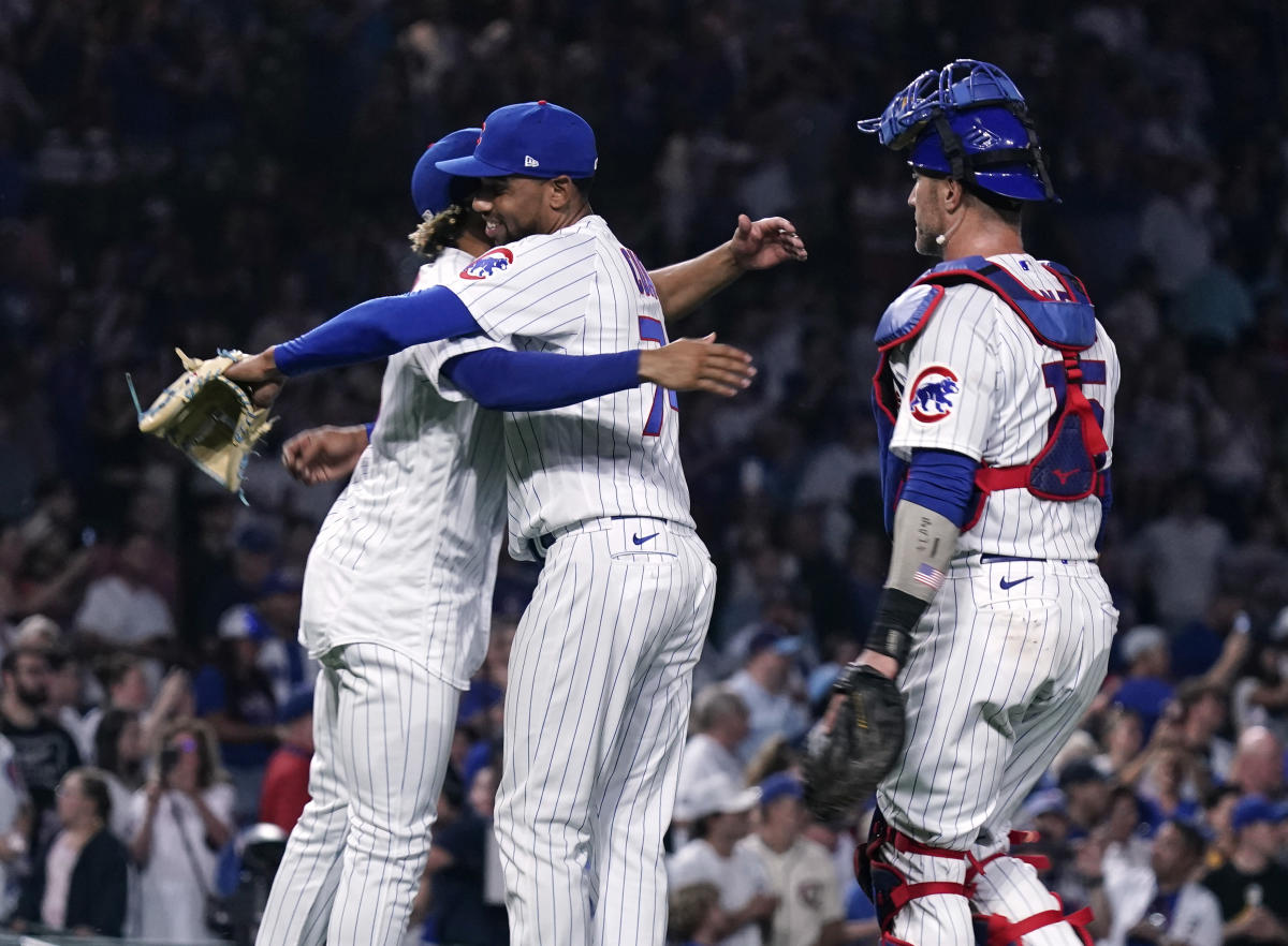 Happ's homer, 4 RBIs lead Cubs over Pirates 11-3 after rain delay - The San  Diego Union-Tribune