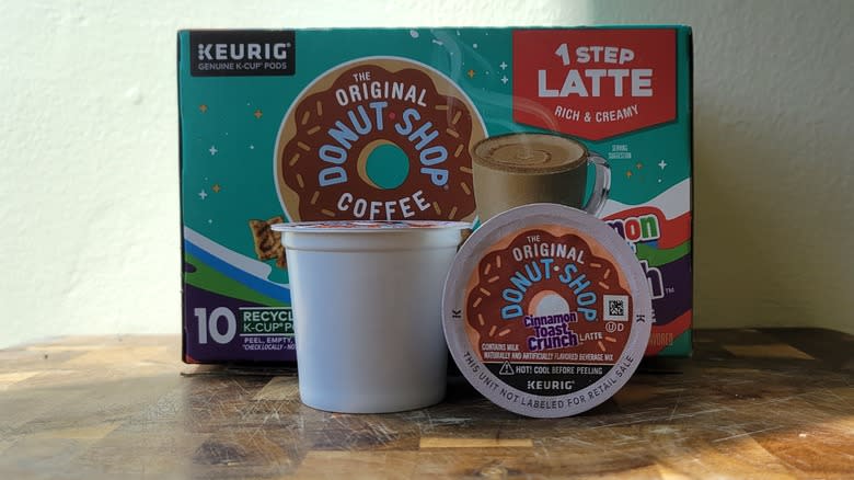 Original Donut Shop Cinnamon Toast Crunch Latte K Cups