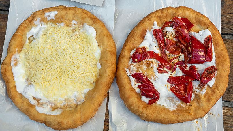 Lángos is a delicious late night snack.