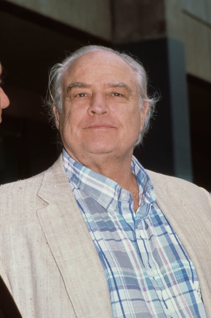 Closeup of Marlon Brando