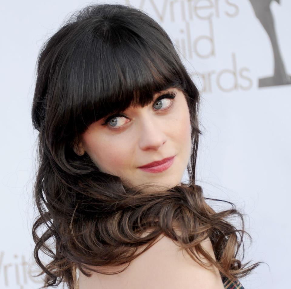 Zooey Deschanel embodies the manic pixie girl persona to a T. (Photo: Gregg DeGuire via Getty Images)