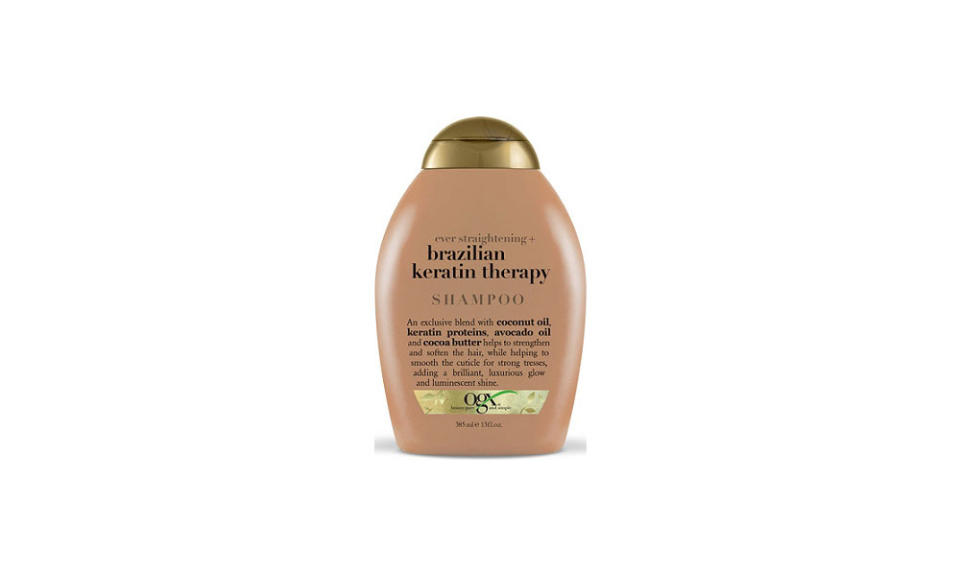 Best Keratin Shampoo: OGX Ever Straight - Brazilian Keratin Therapy Shampoo