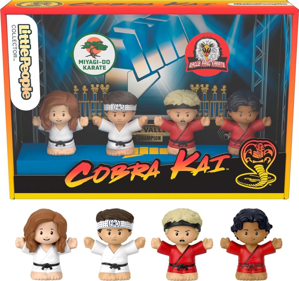 cobra kai little people collector's set