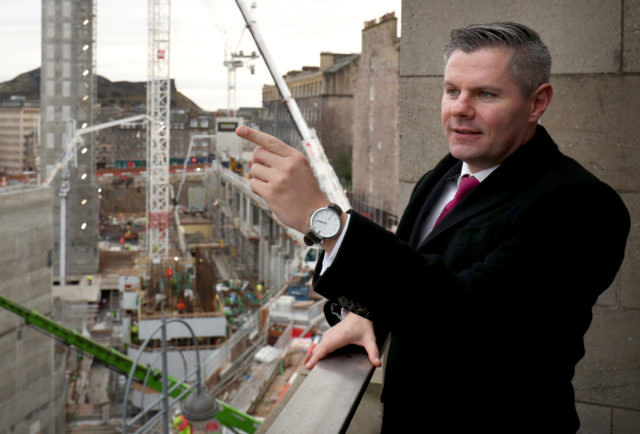 Scottish Finance Secretary Derek Mackay (Jane Barlow/PA)