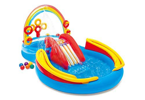 Kids' Rainbow Ring Water Play Center