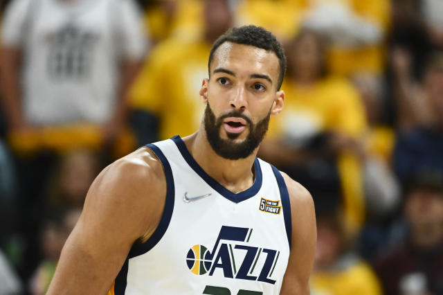 Utah's Rudy Gobert is coming to the playoffs