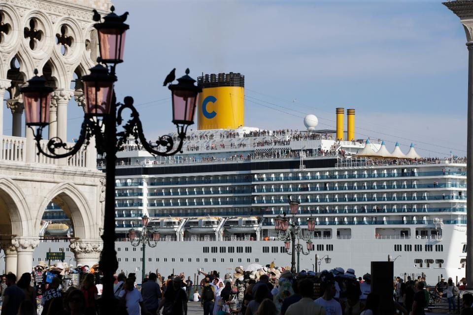 Italy Venice Cruise Ban (Copyright 2019 The Associated Press. All rights reserved)