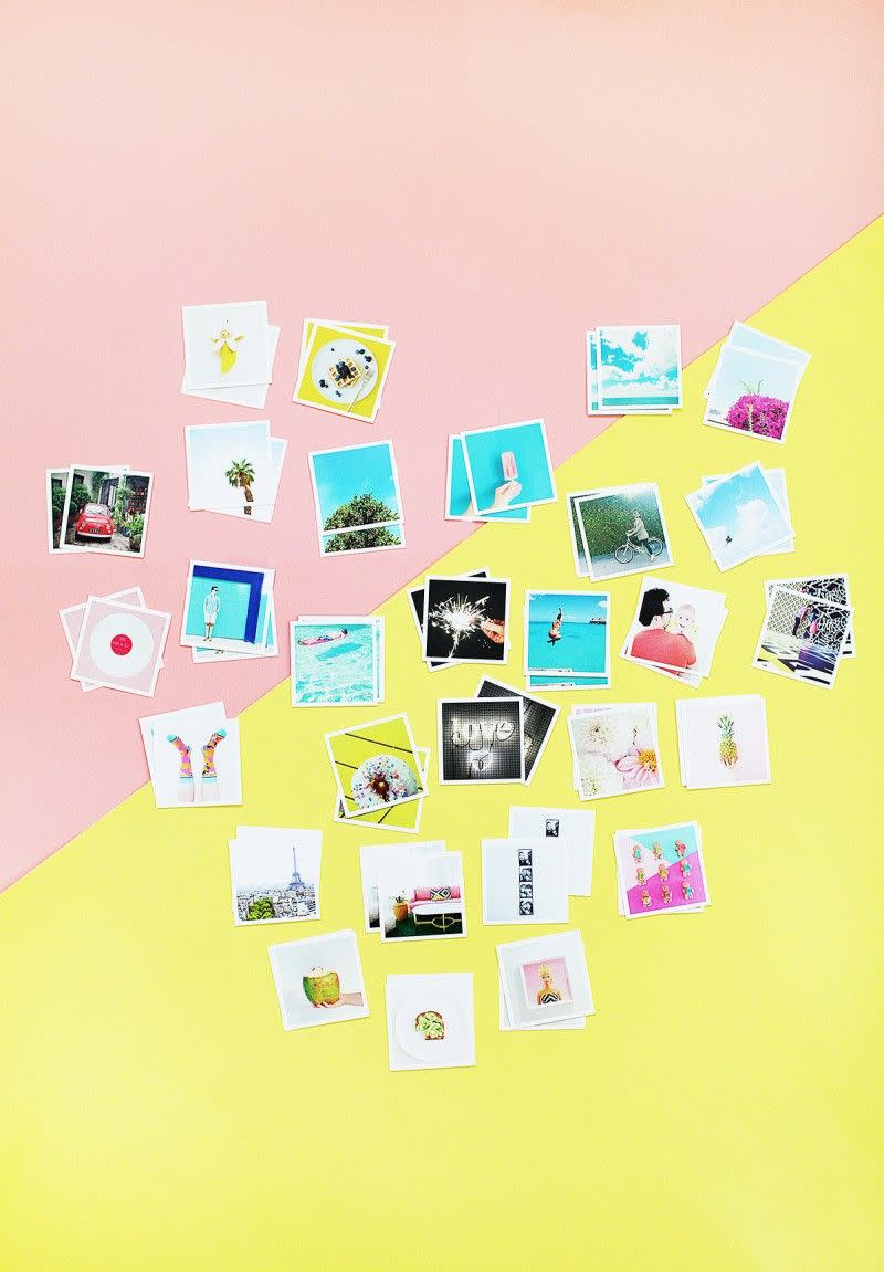 <p>This memory game is a great way to recall some of the year's happiest memories in photo form. It’s also all-ages friendly — and word free, so even preschoolers can play along without any reading required.</p><p><em><a href="https://lovelyindeed.com/diy-instagram-memory-game-giveaway/" rel="nofollow noopener" target="_blank" data-ylk="slk:Get the idea at Lovely Indeed »;elm:context_link;itc:0;sec:content-canvas" class="link ">Get the idea at Lovely Indeed »</a></em><br></p>