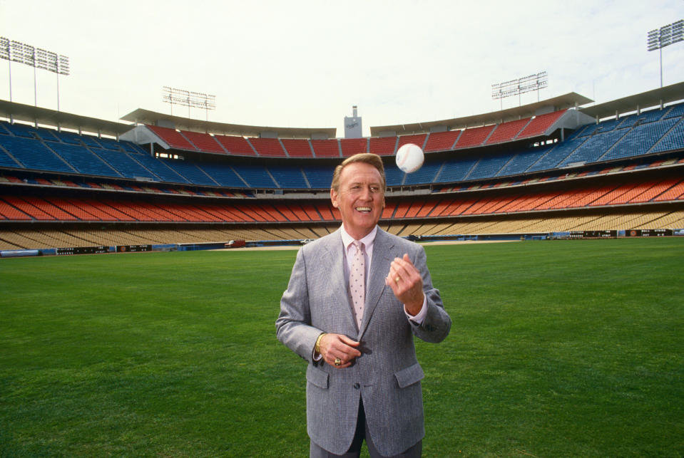 The best to ever do it. (George Rose/Getty Images)