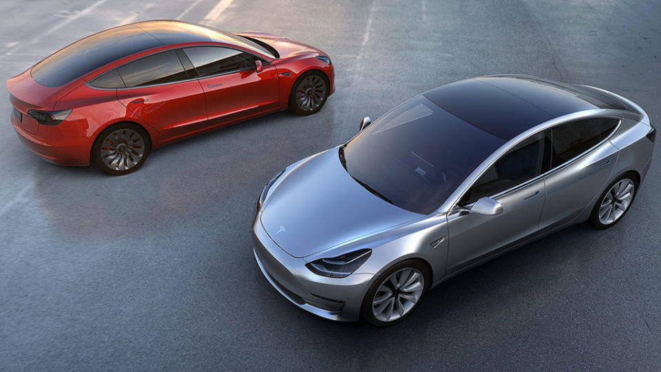 Tesla入門車型換成磷酸鐵鋰電池，在這次鎳價風波當中得以逃過一劫。（圖片來源：Tesla）