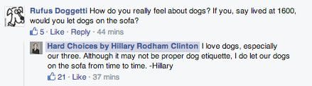 Hillary Clinton Facebook