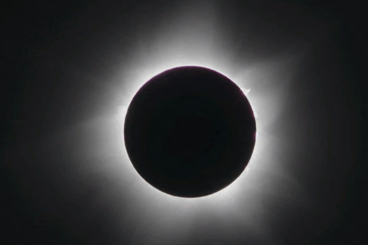 The eclipse viewed from Exmouth  (Timeanddate, Perth Observatory,)