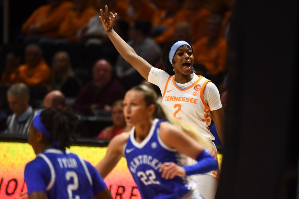 Lady Vols Overcome 17 Point Deficit To Crush Kentucky Behind Tamari Keys Six Blocks Yahoo Sports