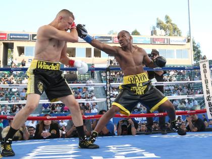 Devon Alexander's last fight was a unanimous decision win over Jesus Soto Karass. (Getty)