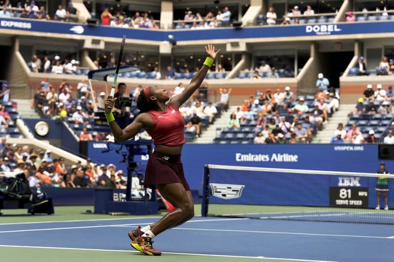 La estadounidense Coco Gauff, protagonista en las semifinales del US Open