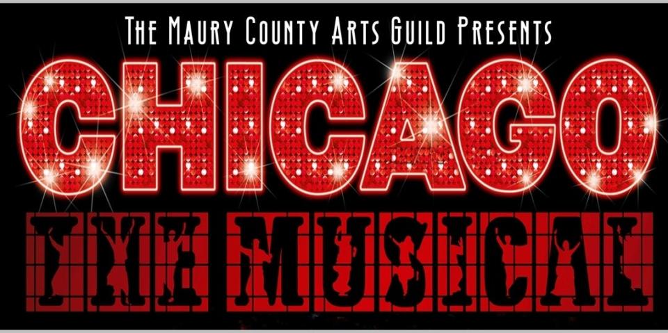 The Maury County Arts Guild will debut its two-week run of "Chicago The Musical," with performances starting at 7 p.m. Friday and Saturday, with a matinee at 2 p.m. Sunday.