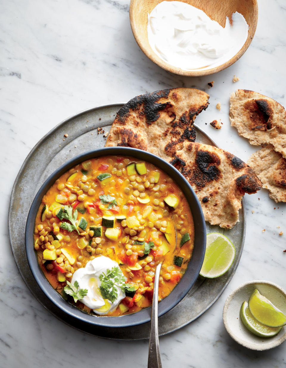 Curried Lentil-and-Vegetable Stew