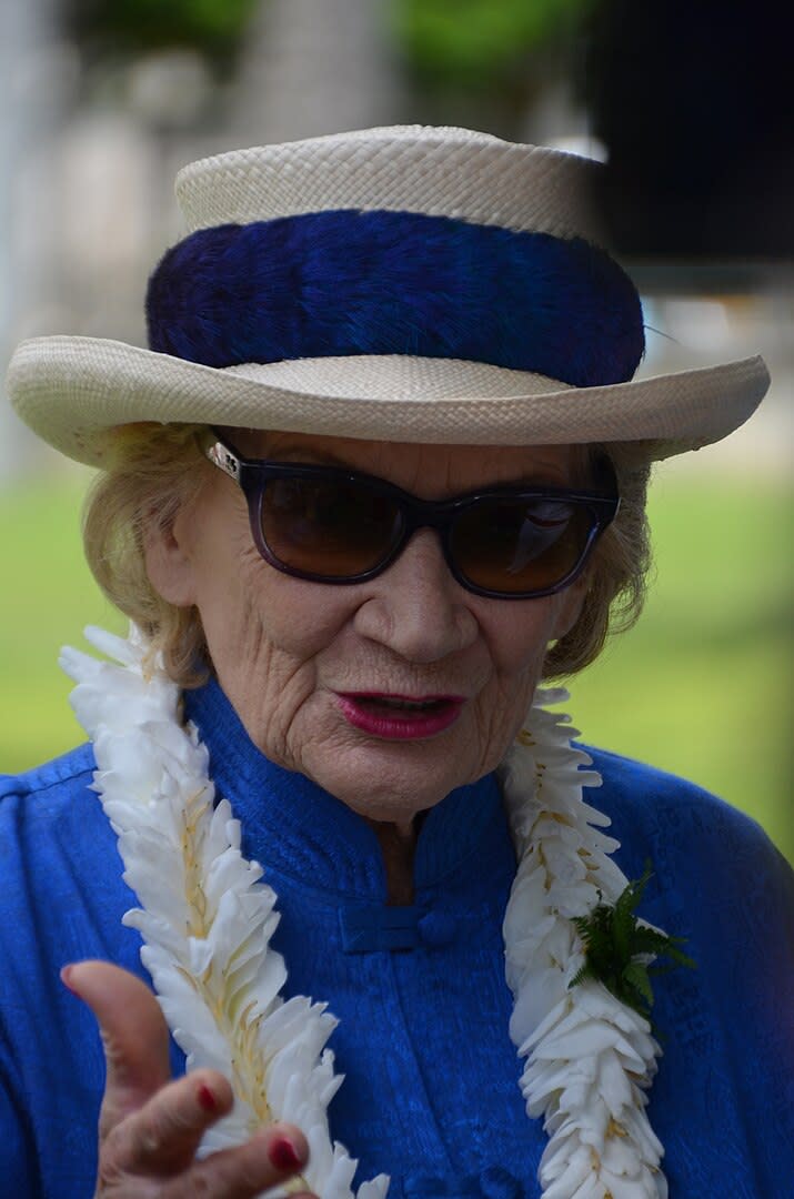 Abigail Kawānanakoa  in 2012. (photo/Thomas Tunics via Wikimedia Commons)