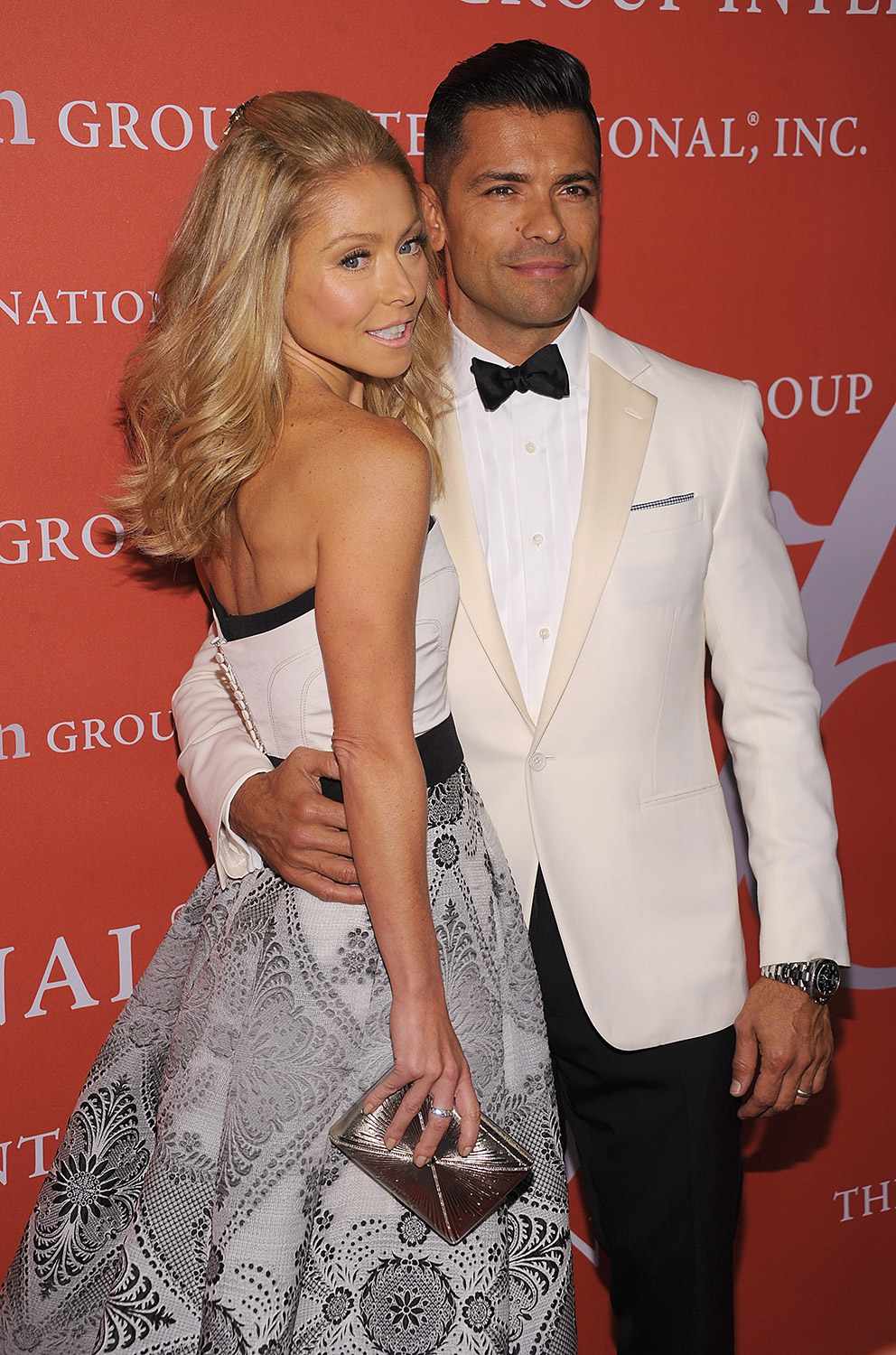 Kelly Ripa and Mark Consuelos