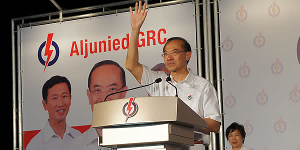 Foreign Minister George Yeo. (Yahoo! file photo)