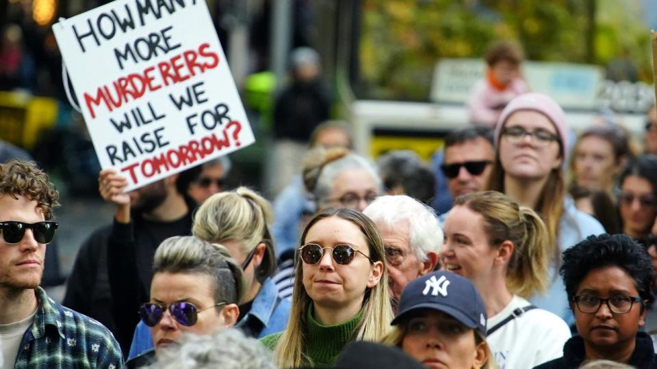 RALLY AGAINST GENDER-BASED VIOLENCE MELBOURNE