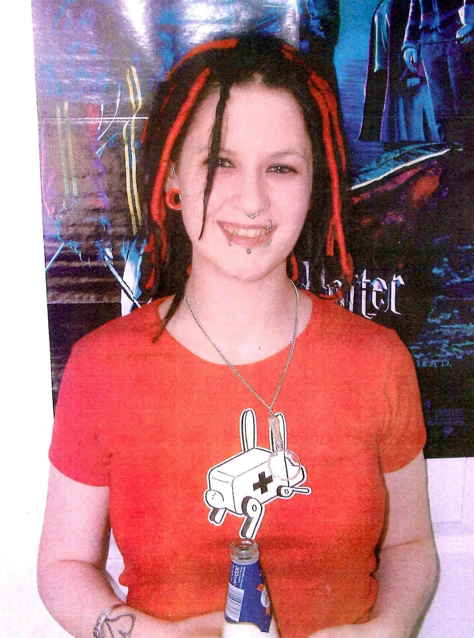 Sophie Lancaster, 20, was attacked because she was a goth (Picture: PA)