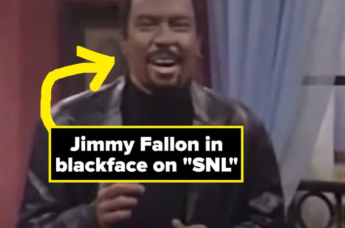 Jimmy Fallon in blackface on snl