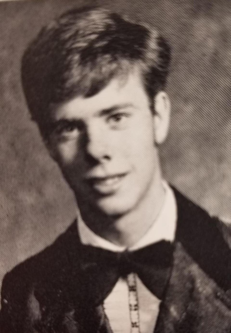 Todd Livesay’s Oak Ridge High School senior photograph.