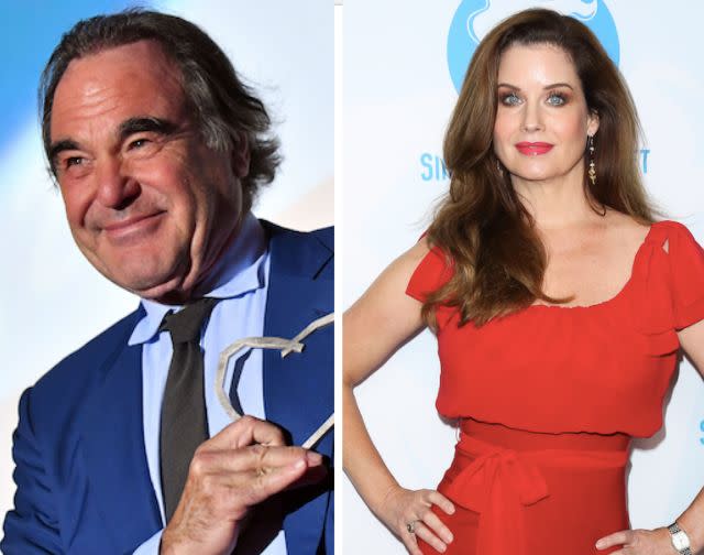 Director Oliver Stone is accused of molesting Carrie Stevens at a dinner party a couple of decades ago.&nbsp;The actress and model&nbsp;called him out&nbsp;after Stone appeared to defend producer Harvey Weinstein's actions, remarks he has since walked back.