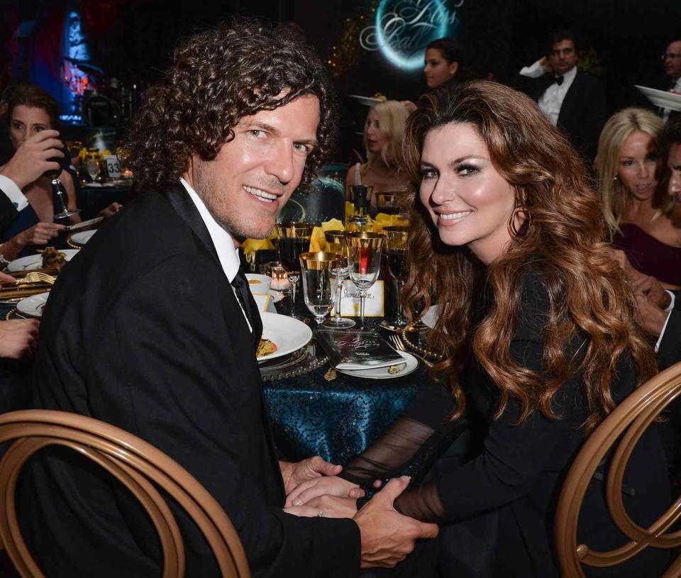 Frederic Thiebaud and Shania Twain attend the 3rd Annual Bliss Ball presented by the The Dilawri Foundation held at Fort York on September 20, 2014 in Toronto, Canada