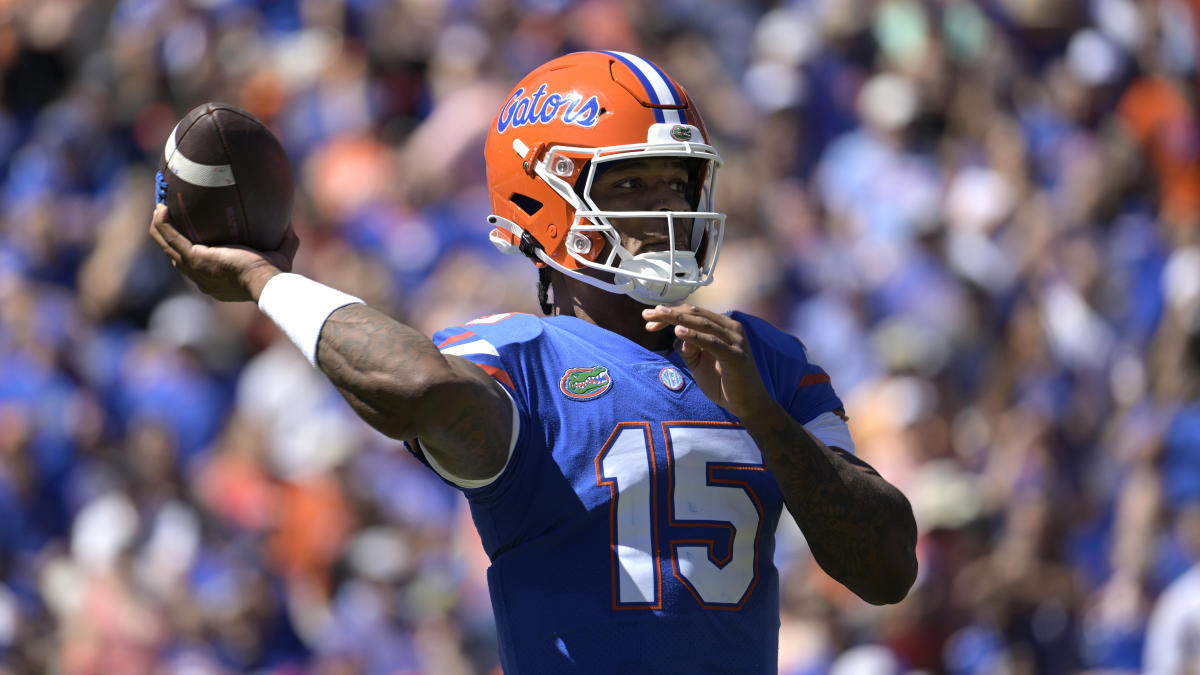 Colts quarterback Anthony Richardson at the NFL Draft