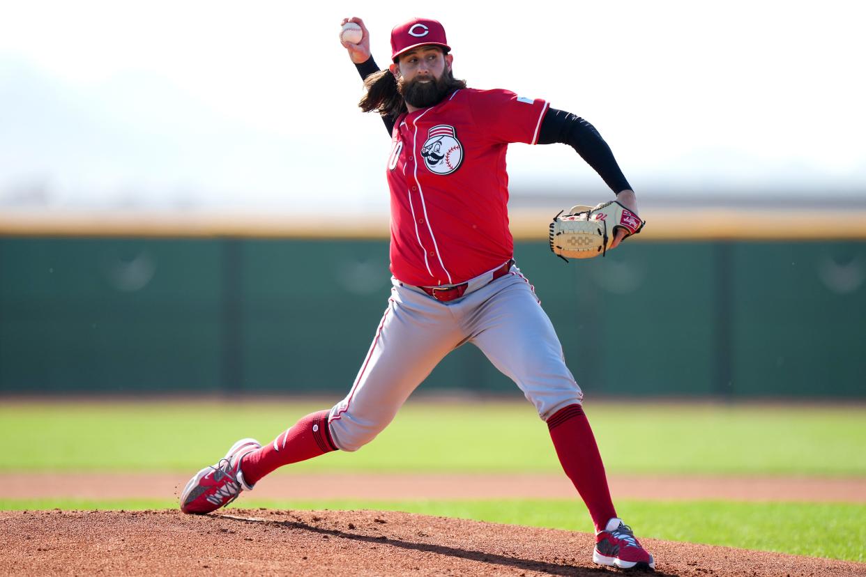Reliever Tejay Antone was told that he had made the Opening Day roster. Antone has spent the better part of two seasons on the injured list because of a pair of Tommy John surgeries.