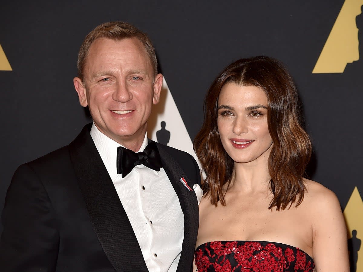 Daniel Craig and wife Rachel Weisz (Getty Images)