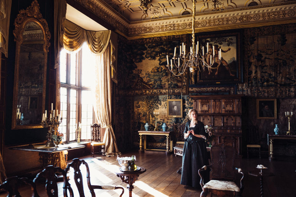 Emma Stone in the film THE FAVOURITE. Photo by Yorgos Lanthimos. © 2018 Twentieth Century Fox Film Corporation All Rights Reserved