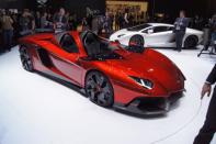 Lamborghini said that the J is a one-off and has already been sold to a lucky customer for £1.75million