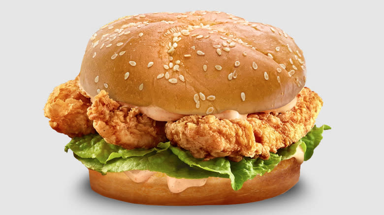 Raising Cane's chicken sandwich