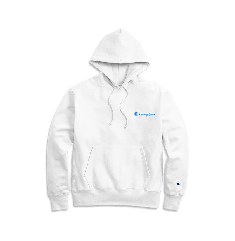 Reverse Weave Chest Logo Hoodie