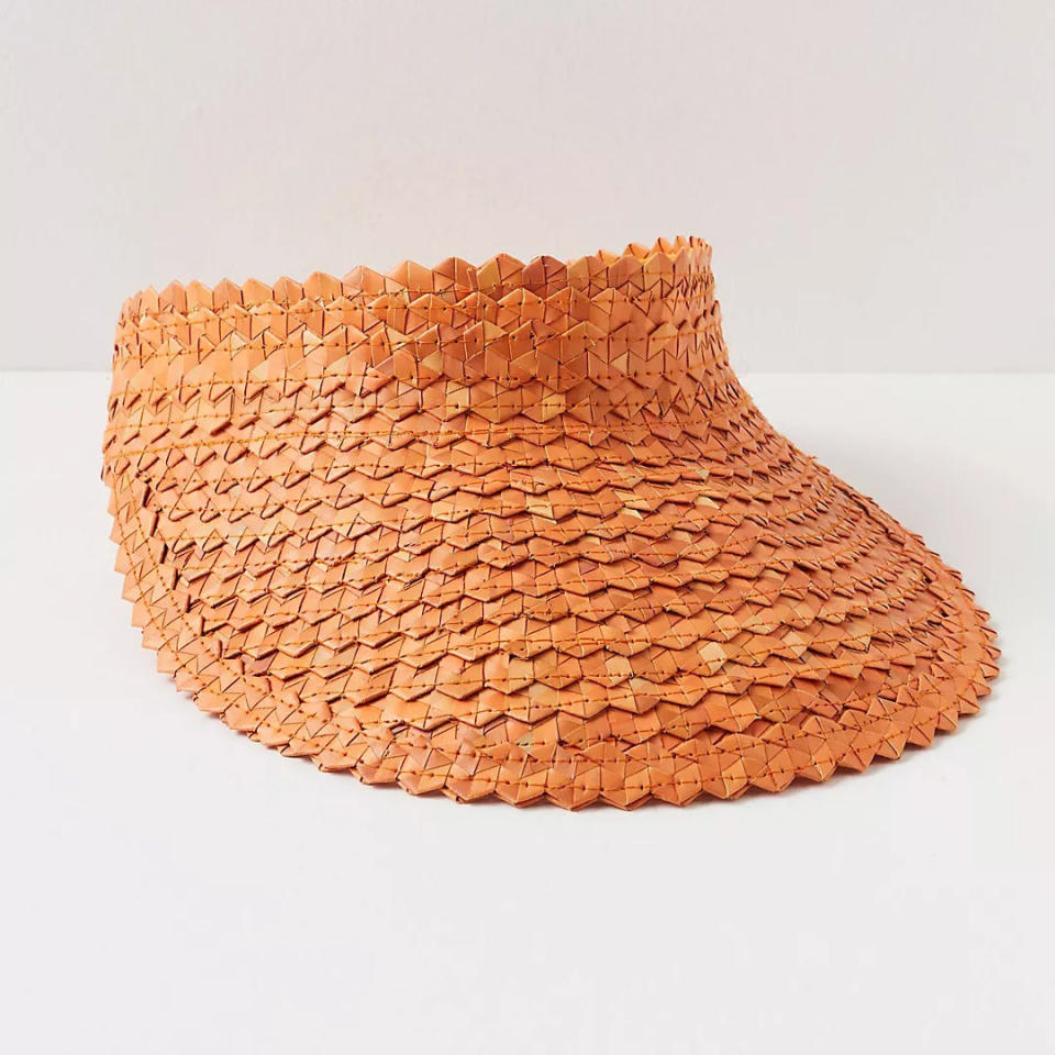 Lusana Baha Straw Visor