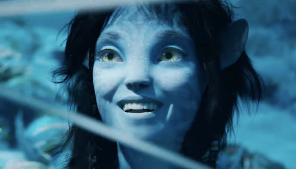 Sigourney Weaver returns to the Avatar universe as Kiri in Avatar: The Way of Water. (Photo: 20th Century Studios/YouTube)