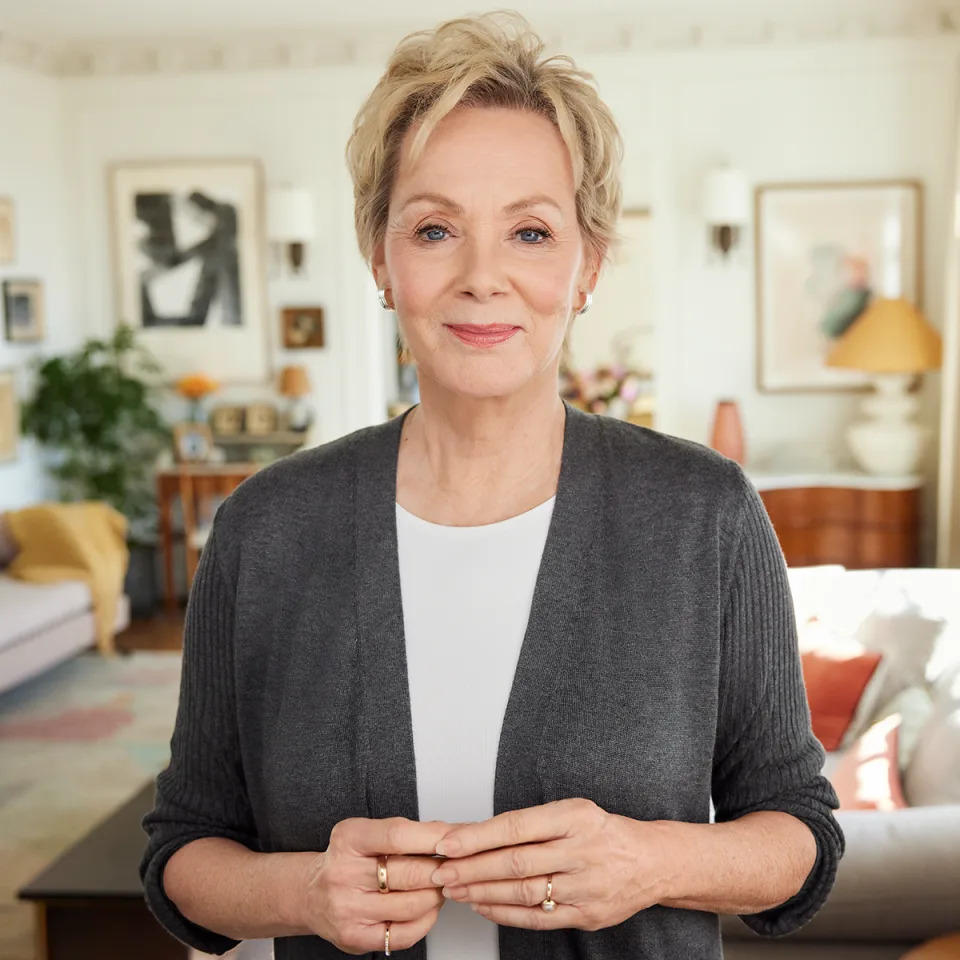 Jean Smart is urging those at highest risk for COVID to educate themselves about safety and prevention  measures.(Pfizer) 