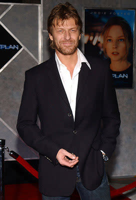 Sean Bean at the LA premiere of Touchstone's Flightplan