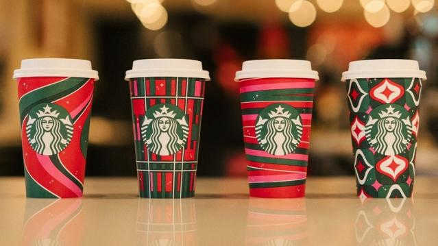 Starbucks holiday cups ranked from best to worst