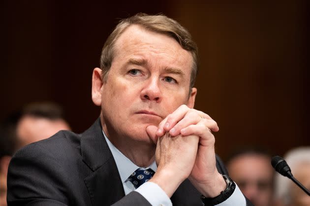 The road to reelection for Sen. Michael Bennet (D-Colo.) got bumpier Tuesday night after a more moderate candidate won the GOP Senate primary in the state. (Photo: Bill Clark via Getty Images)