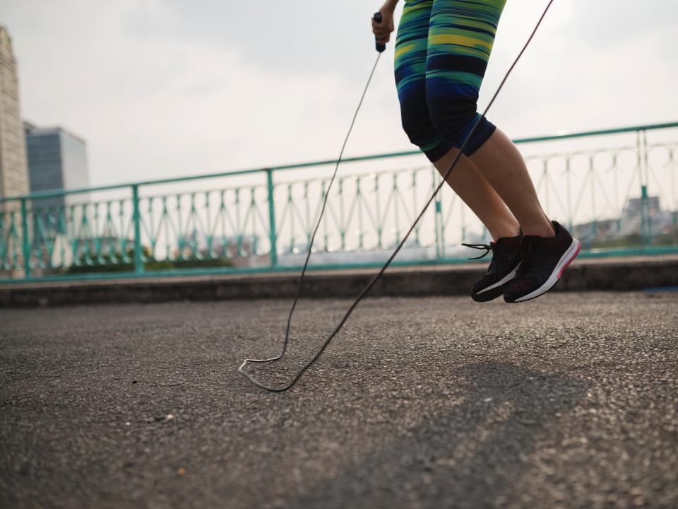 jump rope fitness exercise workout